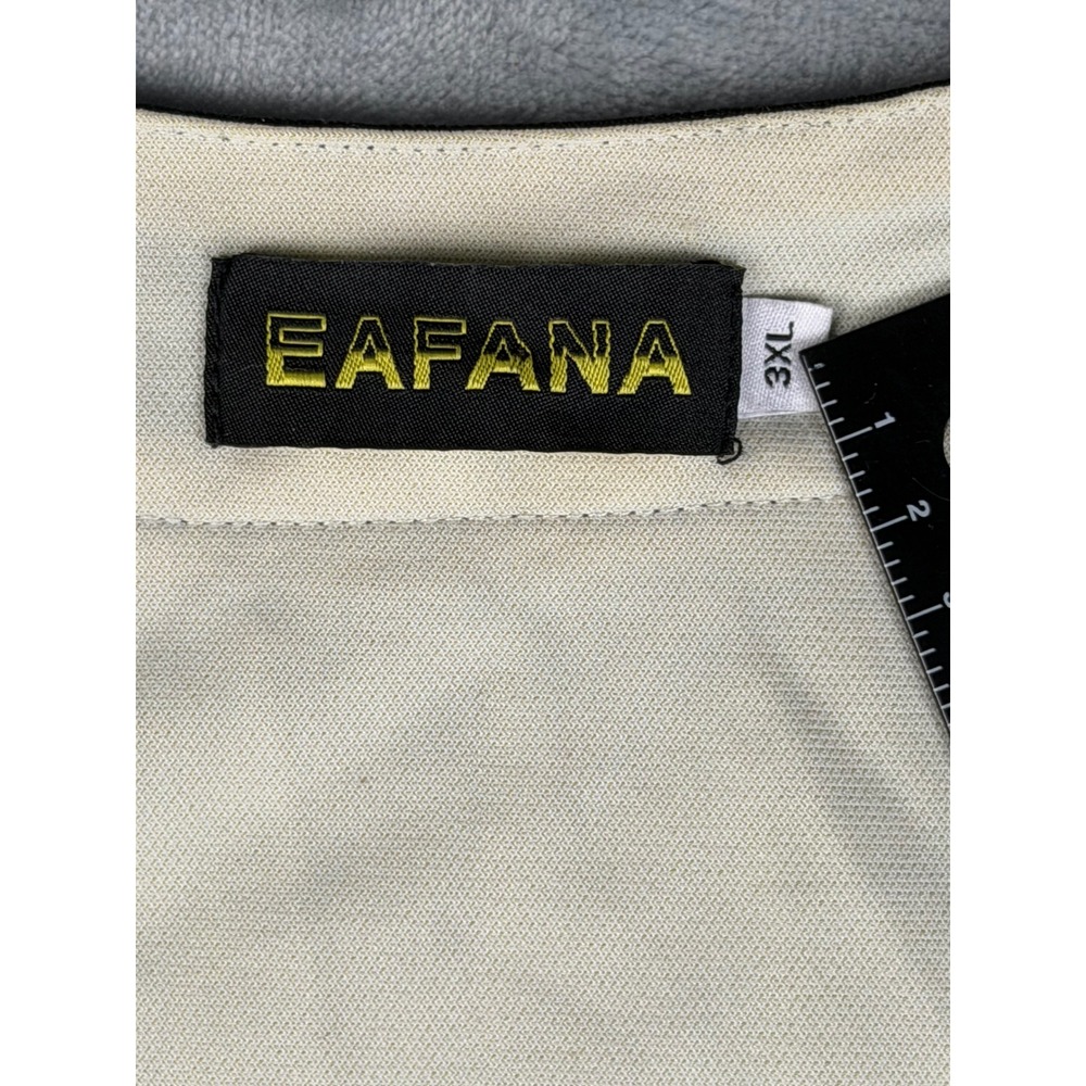 Eafana Baseball Jersey Mens 3XL Yellow Bel-Air 23 Retro 90s Fresh Prince - Picture 3 of 6